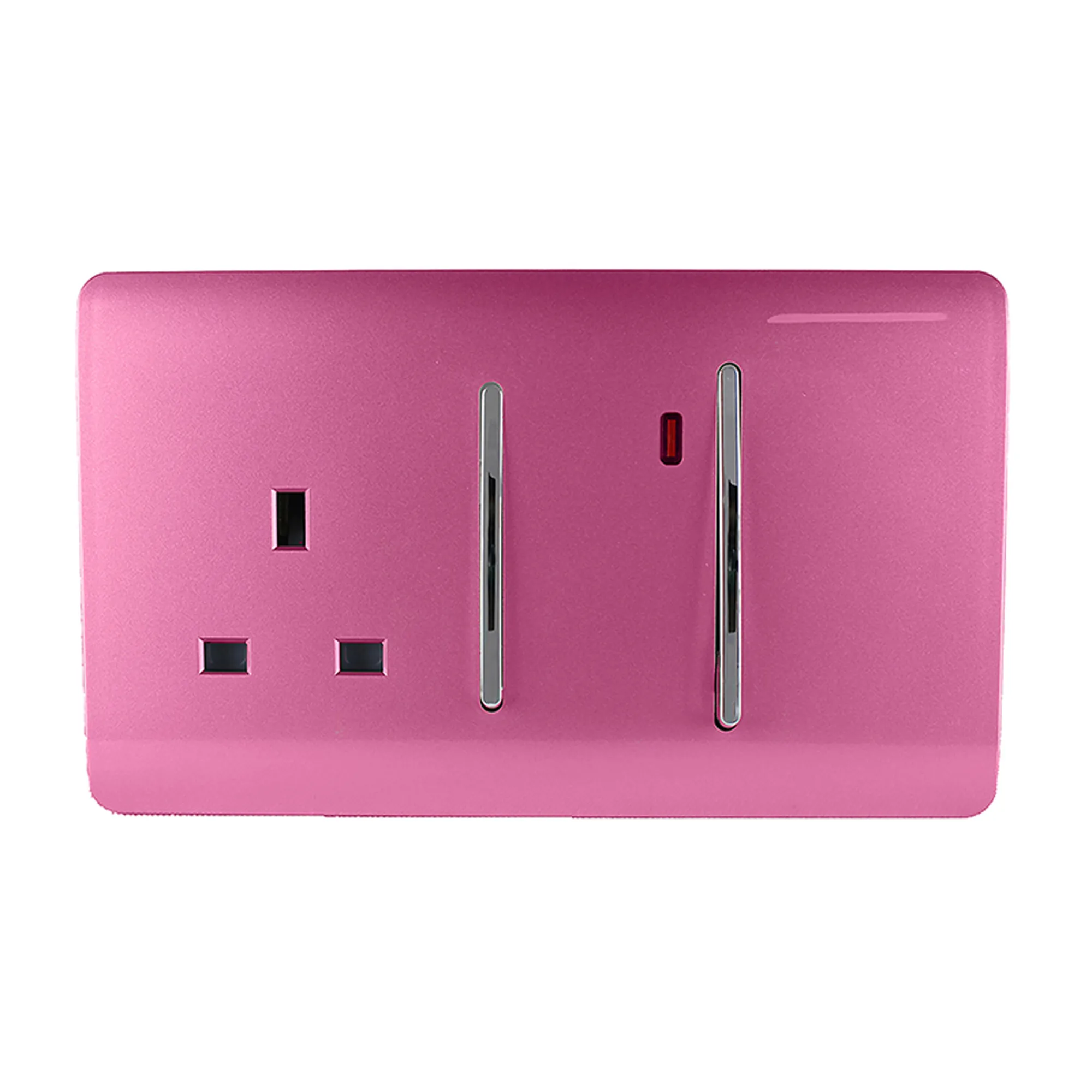 Pink Wiring Accessories Trendi Decorative Screwless Pink Wiring Accessories Trendi Decorative Screwless